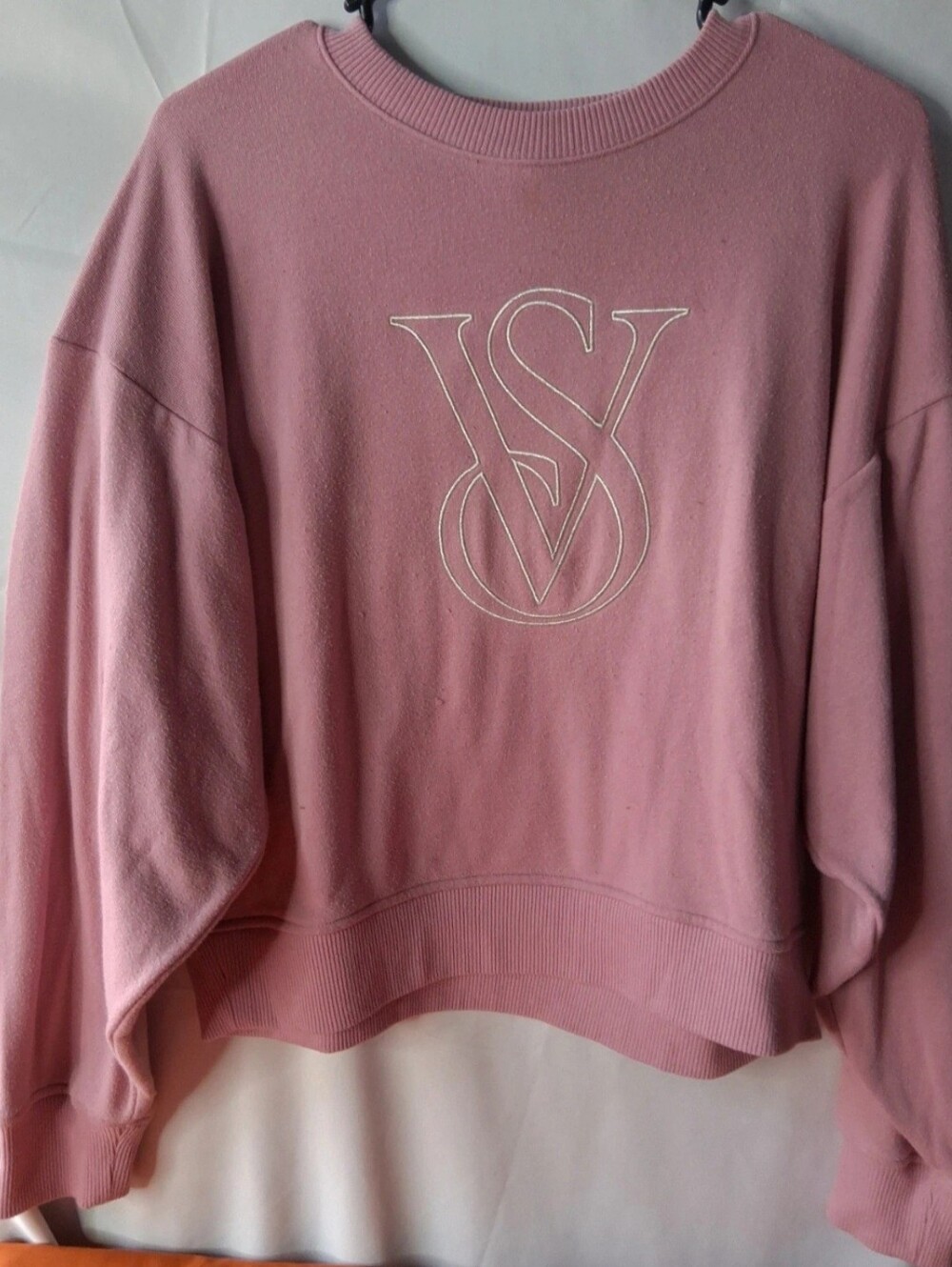 Women's Pink Logo Crewneck Sweater